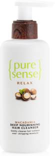 PureSense Macadamia Shampoo Deep Nourishing for Dry and Chemically Treated Hair