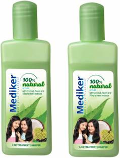 MEDIKER Anti Lice Treatement Shampoo, 50ml PAK OF 2