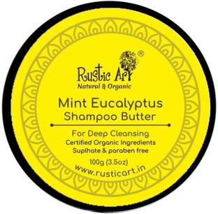 RUSTIC ART Mint Eucalyptus Shampoo Butter