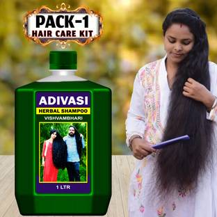 Vishvambhari Ayurvedic Anti-Grey Solution Shampoo for Men & Women, Enriched