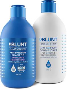 BBlunt Anti-Dandruff Combo For a Clear & Healthy Scalp (300 ml + 250 g)