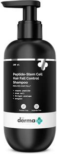 The Derma Co Peptide- Stem Cell Hair Fall Control Shampoo | Reduces Hair Fall and Breakage
