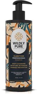 Wildly Pure Clarifying Shampoo for Build Up| Non-drying| Reverses Hard Water, Metal Damage