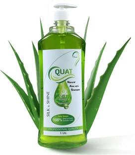 QUAT Natural Aloe vera Shampoo Smoother & Shiner Hair Daily Usages