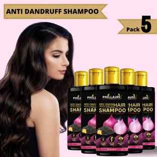 Phillauri Onion Shampoo For Hair Growth & Hair Fall Control with Onion & Black Seed Oil
