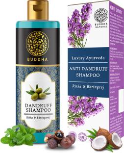buddha natural Dandruff Shampoo (200 ml) - Helps With Dry Scalp, Control Dandruff and Hair Care