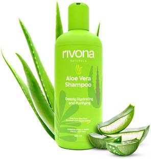 RIVONA NATURALS Aloe Vera Shampoo,Zero Chemicals Natural Hydrating Shampoo for Soft, Smooth Hair