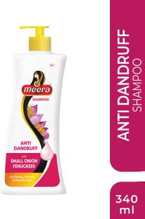 Meera Anti Dandruff Shampoo, With Small Onion And Fenugreek,Paraben Free
