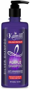 Kamill Professional Color Protect Purple or Silver Shampoo With Anti-Brassiness Formula