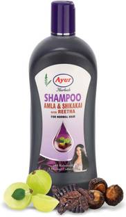 Ayur Herbal Extra Conditioner Shampoo Amla & Shikakai With Reetha