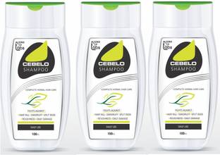 AUSTRO Cebelo Complete Herbal hair Care Shampoo 3x100ml