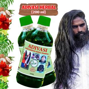 rosearth Bhingraj Unisex Herbal Adivasi Hair Fall Control Shampoo and Regrowth.