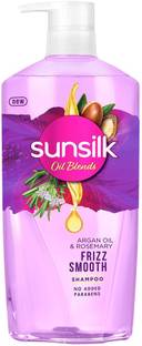SUNSILK ARGAN OIL & ROSEMARY FRIZZ SMOOTH SHAMPOO