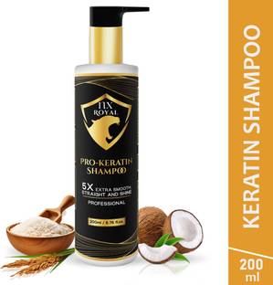 NX ROYAL Keratin Hair Smoothening Shampoo For Dry Frizzy Hair