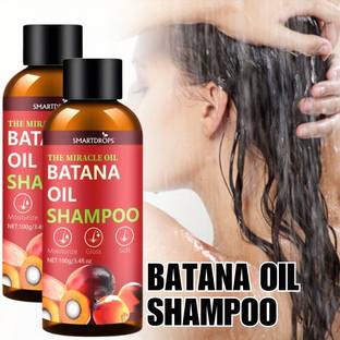 smartdrops Batana Oil Shampoo For Smooth And Silky Anti Dandruff Shampoo | Shampoo
