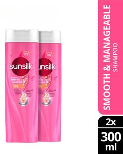 SUNSILK Smooth & Managable Shampoo 300ml (Pack of 2)