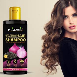 Phillauri Red Onion Blackseed Shampoo for Hair fall control & Hair Growth
