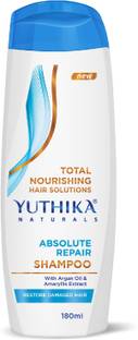 Yuthika Absolute Repair Shampoo For Women & Men with Argan Oil | Restore Damaged Hair