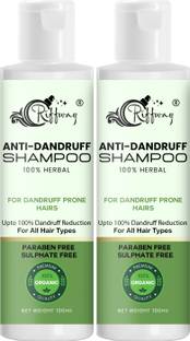 Riffway Anti Dandruff Shampoo For Men & Women / Strong & Smooth Hair / Damage Repair