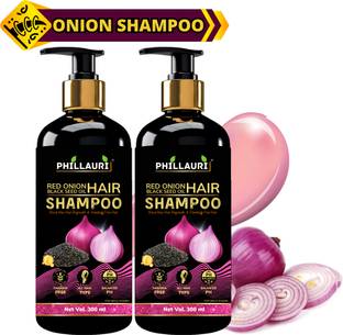 Phillauri Red Onion Black Seed Oil Hair Shampoo for Growth and Reduced Hair Fall