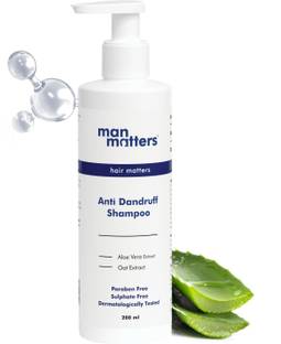 Man Matters Advanced Anti-Dandruff Shampoo | Reduces Flaking, Itching, Irritation & Dry Skin