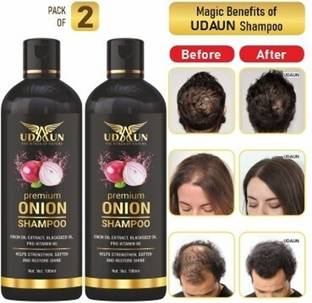 Udaun Premium Onion Shampoo Pack Of 2