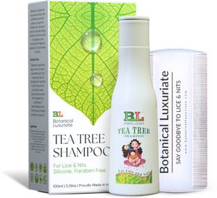 Botanical Luxuriate Tea Tree 100% Natural Anti Lice & Nits Shampoo