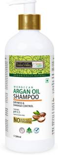 Indus Valley Moroccan Argan Oil Shampoo for Dryness & Damage Control- 500 ml