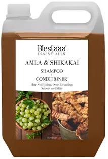 blestaaa essentialss Amla Reetha Shikakai Shampoo