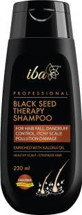 Iba Professional Black Seed Therapy Shampoo - No Sulfates, No Parabens, High Foaming Formula for Strong Hair, Healthy Scalp