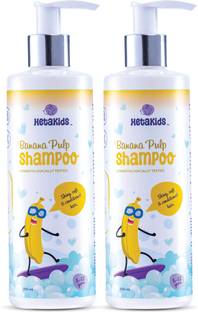 hetakids Banana Shampoo for Kids Hair Care Cleansing Moisture, Nourishing