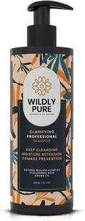 Wildly Pure Clarifying Shampoo for Build Up| Non-drying| Reverses Hard Water, Metal Damage