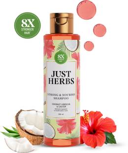 Just Herbs Castor & Onion for Hair Growth and Fall Control Shampoo