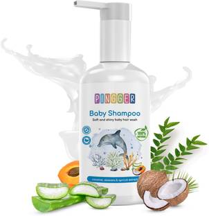 Pingger Natural Soft and Shiny Baby Hair Wash Shampoo 210 ML