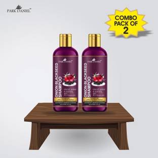 PARK DANIEL Premium Onion Blackseed Shampoo -for Great Shine and Luster Hair Combo Pack 2 Bottle of 100 ml(200 ml)