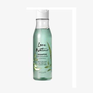 Oriflame LOVE NATURE Shampoo For Dandruff Control with Organic Tea Tree Oil & Aloe Vera