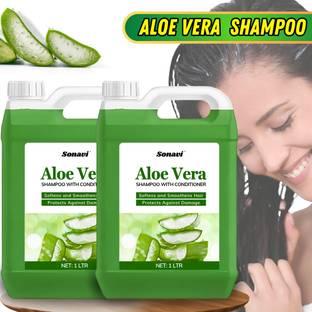 Sonavi Aloevera Shampoo for Anti-Hairfall, Hair Growth & Dandruff Control