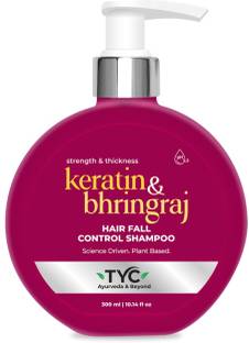 Tyc Ayurvedic Plant Keratin & Bhringraj Hair Fall Control Shampoo With Conditioner