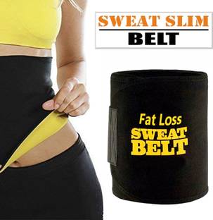 BQH Sweat Slim Belt for Fat Loss, Weight Loss and Tummy Trimming Exercise | Unisex Unisex Shapewear