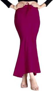 Ozberk Creation AMZX.._Purple _XXL_ sareeAMZX.. shapewear petticoat Lycra Blend Petticoat