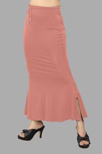 SANDIAM SALES BU.L._Fish_peach_M_Saree Shapewear shapewear petticoat For women Lycra Blend Petticoat