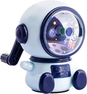 Pencilwala Sharpner Space Theme Boys Girls Pencil Sharpener(Set of 1, Multicolor) ROTTER Sharpeners