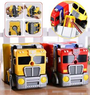 TEMSON Truck Shaped Pencil Sharpener For Kids Machine Sharpener