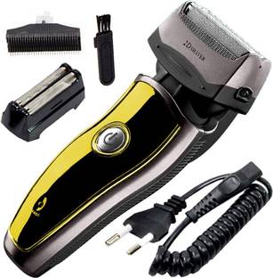 KMI 2 Spare Shaving Heads Rechargeable and Cordless Razor  Shaver For Men