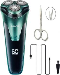 Retail Infinity Rechargeable Digital Display Electric Shaver Wet & Dry Rotary blades  Shaver For Men