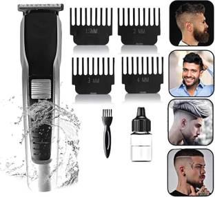 RACCOON Rechargeable Hair Clipper Hair Trimmer For Men Beard Electric Cuter Hair Machine Fully Waterproof Trimmer 60 min  Runtime 4 Length Settings