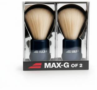 MAX-G Ultra-Soft, Cruelty-Free Bristles for a Smooth Shave Shaving Brush