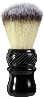 Pink Woolf Premium Tuxedo Black Spiral Handle | Extra Dense & Super Absorbent Bristles Shaving Brush