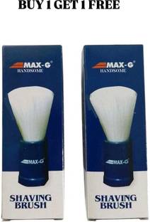 MAX-G Soft Bristles for Men Vegan Friendly Luxury  buy 1 get 1 free Shaving Brush