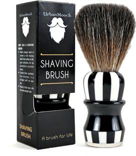 UrbanMooch  For Men | Premium Resin Handle | Soft Imitation Badger Hair | Shaving Brush